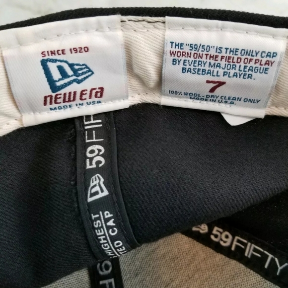 MLB Colorado Rockies New Era 59Fifty Ball Cap Sz 7 - Picture 7 of 8